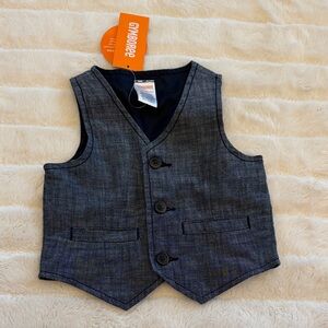 Gymboree Charcoal Kids Vest